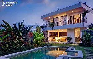 house with pool